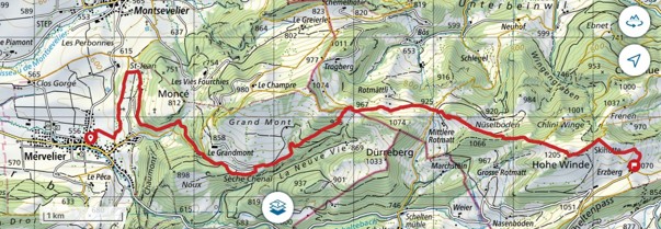 Parcours Mervelinde